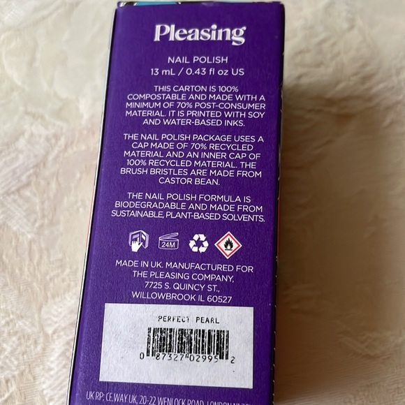 Pleasing Harry Styles perfect pearl nail polish new - Picture 3 of 6